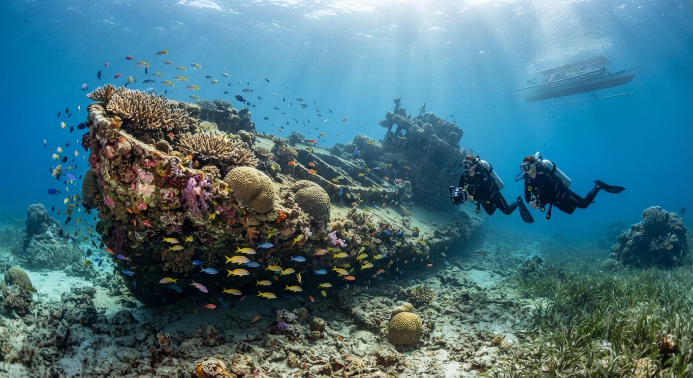 Reef and Wrecks